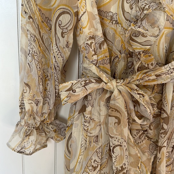 SMF Paisley Flowy dress ๐๐ค๐ค size Medium - Picture 3 of 6